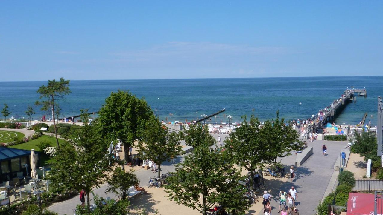 Atlantik 3.07-3Zi.-Meerblickwohnung Ostseebad Kühlungsborn Kültér fotó